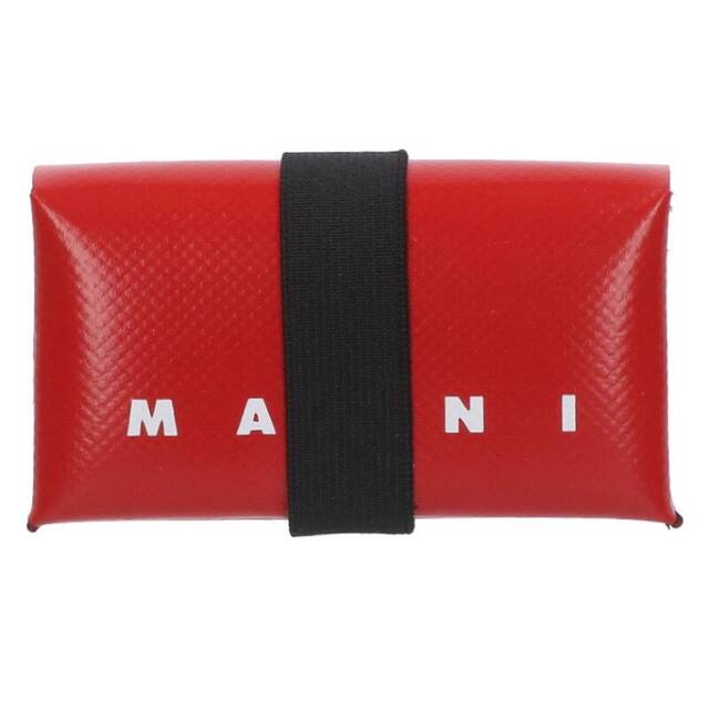 Marni(マルニ)のマルニ PFMI0007U2 ロゴ三つ折りオリガミコインケース メンズ メンズのファッション小物(コインケース/小銭入れ)の商品写真