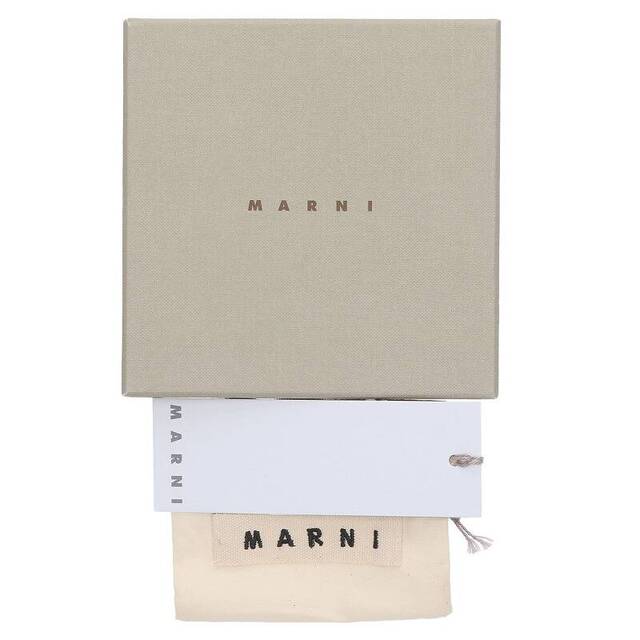 Marni(マルニ)のマルニ PFMI0007U2 ロゴ三つ折りオリガミコインケース メンズ メンズのファッション小物(コインケース/小銭入れ)の商品写真