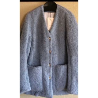 フミカウチダWOOL FLANO DOUBLE BREASTED JACKET