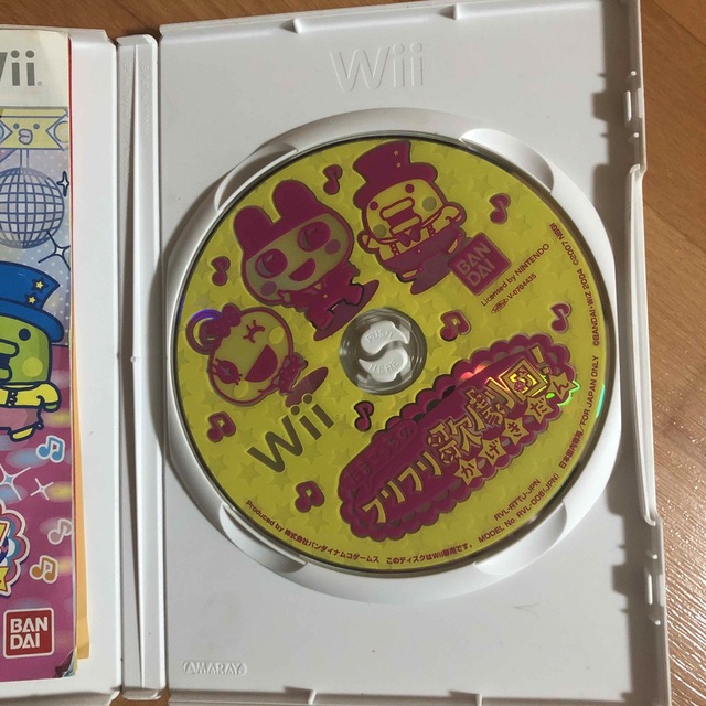 たまごっちのフリフリ歌劇団 Wii エンタメ/ホビーのゲームソフト/ゲーム機本体(家庭用ゲームソフト)の商品写真