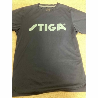 卓球　STIGA dryシャツ Mサイズ(Lサイズ相当)(卓球)