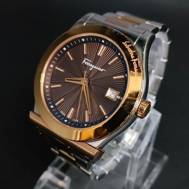 Salvatore Ferragamo - 良品【稼働品】Ferragamo フェラガモ ゴールド