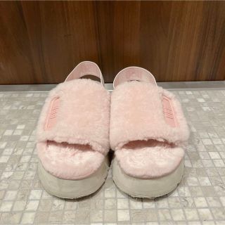 アグ(UGG)のUgg ファーサンダル　ピンク(サンダル)