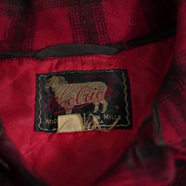 WOOLRICH(ウールリッチ)の【ディテールが堪らない】ウールリッチ　ハンティングジャケット　50s メンズのジャケット/アウター(ブルゾン)の商品写真