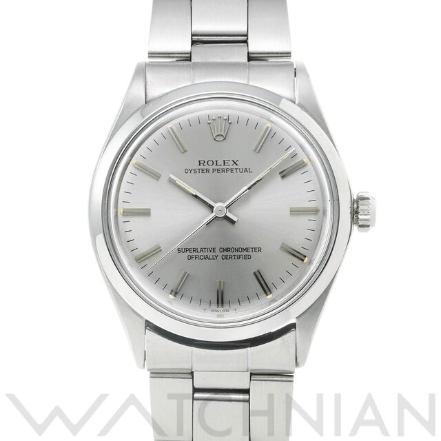 ROLEX - 中古 ロレックス ROLEX 1002 28番台(1971年頃製造) シルバー メンズ 腕時計