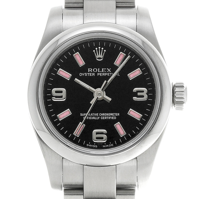 ロレックス ROLEX 176200 M番(2007年頃製造) ブラック レディース 腕時計