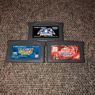 ゲームボーイアドバンス(ゲームボーイアドバンス)のGBA ゲームボーイアドバンスソフト３本セット⑤(携帯用ゲームソフト)