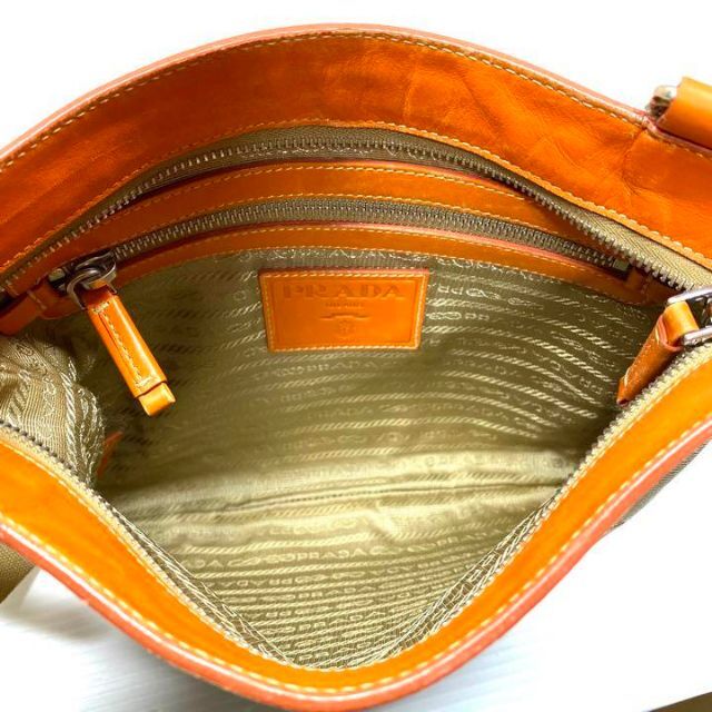 最大5万円OFFクーポン! 専用 PRADA ジャガード ショルダーバッグ 5330