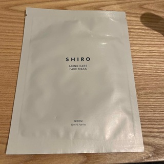 シロ(shiro)のSHIRO ニームフェイスマスク(パック/フェイスマスク)