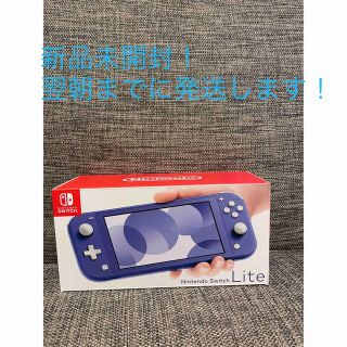 ニンテンドースイッチ(Nintendo Switch)のNintendo Switch Lite 本体のブルーです！ (携帯用ゲーム機本体)