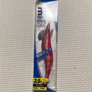 ヤマシタ　エギ王LIVE ピンクラバー3.0号(ルアー用品)