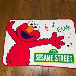 セサミストリート(SESAME STREET)のエルモさん　ブランケット　102×68くらい(その他)