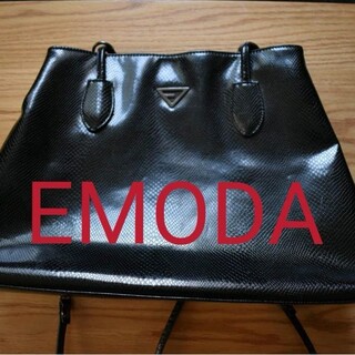 エモダ(EMODA)のクロコ柄のEMODAの2wayバッグ(ショルダーバッグ)