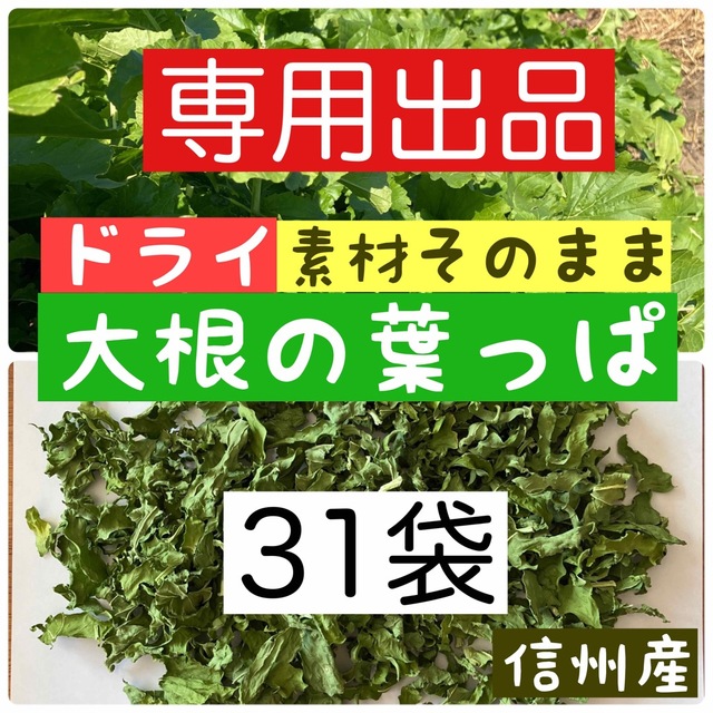 専用出品】大根葉31袋　野菜