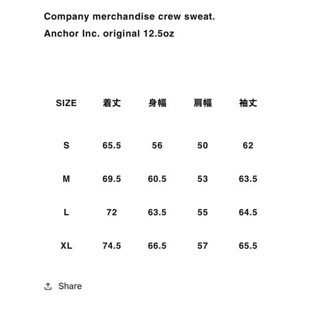 Mercedes Anchor Inc. Crew Sweat Navy S