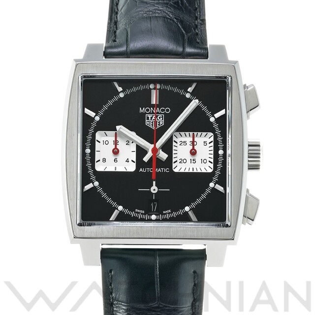 最新人気 ホイヤー タグ 中古 - Heuer TAG TAG 腕時計 メンズ /シルバー ブラック CBL2113.FC6177 HEUER 腕時計(アナログ)