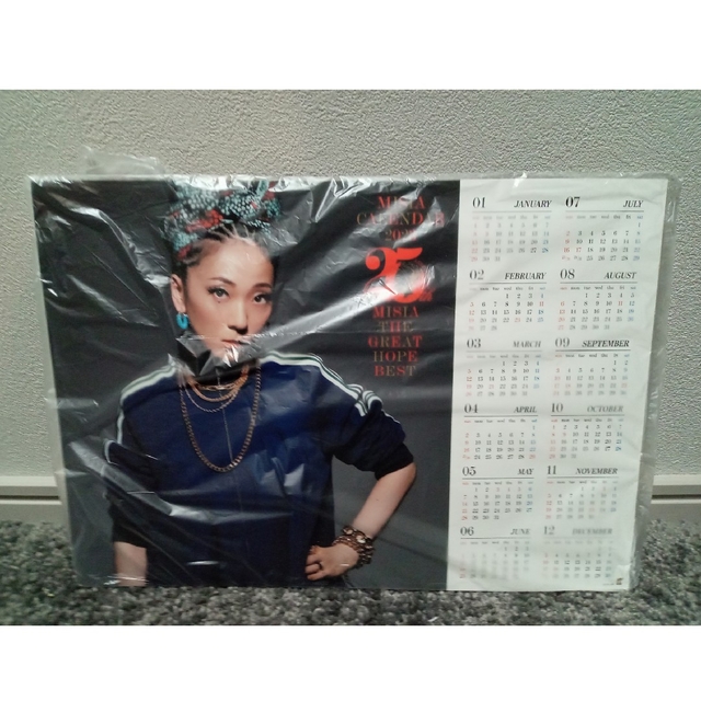 MISIA CD 初回特典カレンダー エンタメ/ホビーのタレントグッズ(ミュージシャン)の商品写真