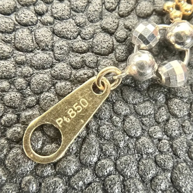 スーパーセール期間限定 ⑥ K18Pt850ネックレス コンビネックレス 金