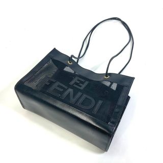 FENDI フェンディ FENDI ロゴ ショルダーバッグ 肩掛け トートバッグ