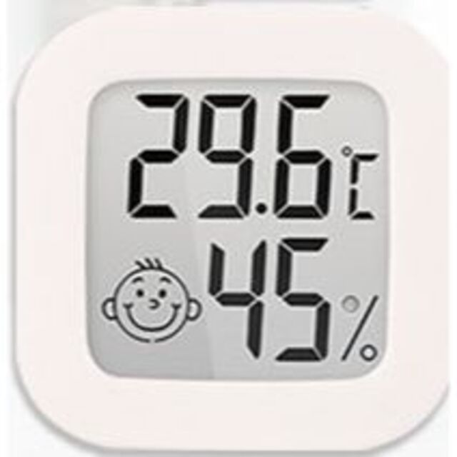 温度計 湿度計 デジタル 温湿度計 熱中症 インフルエンザ ベビー 熱中症 インテリア/住まい/日用品のインテリア小物(置時計)の商品写真
