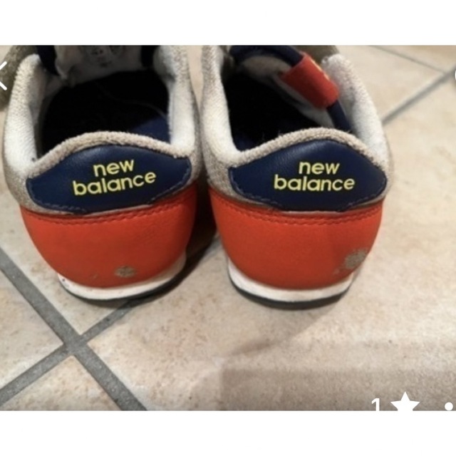 New Balance(ニューバランス)のニューバランス　男の子　靴　15.5  16 2足セット キッズ/ベビー/マタニティのキッズ靴/シューズ(15cm~)(スニーカー)の商品写真