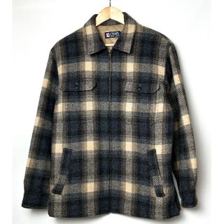 ラルフローレン(Ralph Lauren)の90s チャップス ラルフローレン シャドーチェック ウール ジャケット M(ブルゾン)