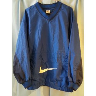 ナイキ(NIKE)の90s NIKE 銀タグ ナイロンジャケット ビッグサイズ(ナイロンジャケット)