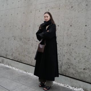 アメリヴィンテージ(Ameri VINTAGE)のrandeboo  muffler docking wool coat(ロングコート)