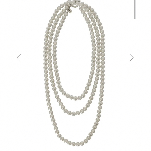 メンズAmeri UND 2WAY LONG PEARL NECKLACE 新品