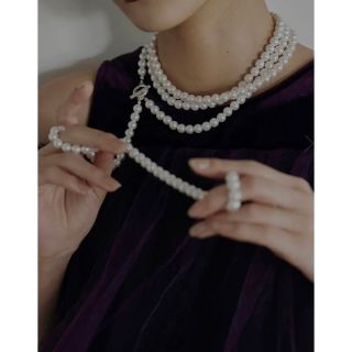 アメリヴィンテージ(Ameri VINTAGE)のUND 2WAY LONG PEARL NECKLACE(ネックレス)