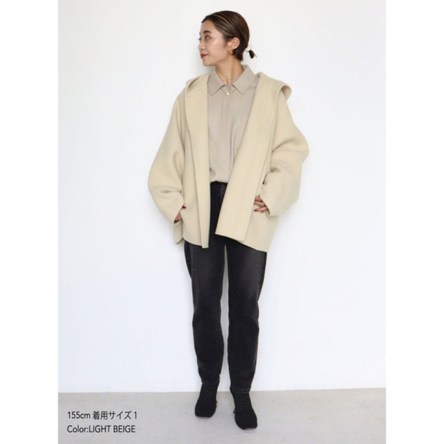 STUNNING LURE - STUNNING LURE ショートフーディオーバーコートの通販