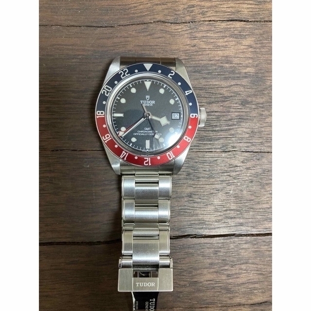 Tudor(チュードル)のチューダーブラックベイGMT メンズの時計(腕時計(アナログ))の商品写真