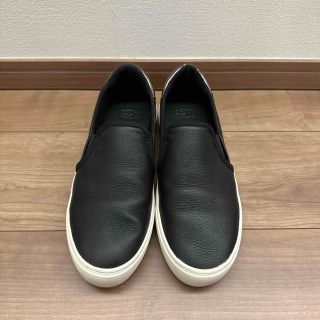 アグ(UGG)のUGG スリッポン　ブラック　25cm(スリッポン/モカシン)