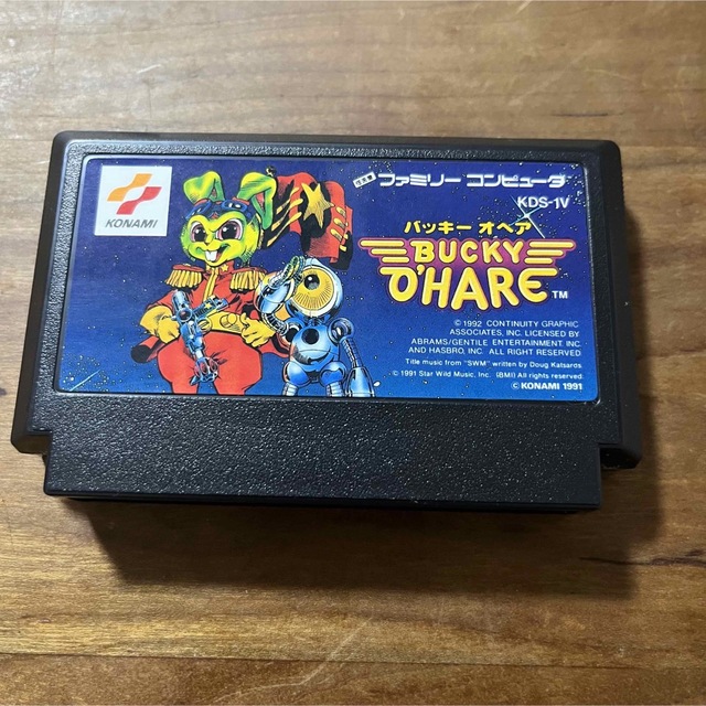 美品！FC バッキーオヘア BUCKY O’HARE 国内正規品 エンタメ/ホビーのゲームソフト/ゲーム機本体(家庭用ゲームソフト)の商品写真