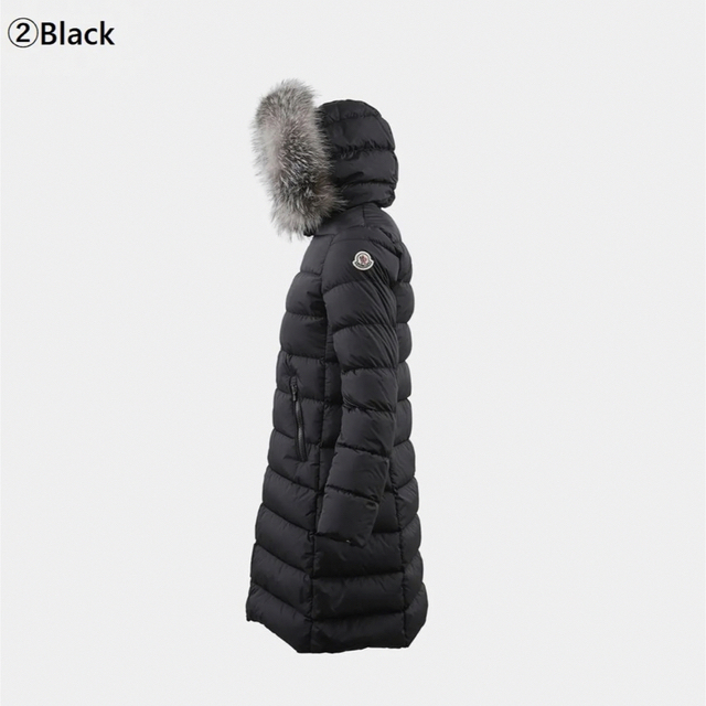 MONCLER(モンクレール)のmanan-様専用♡MONCLERモンクレール Abelle 12A ブラック レディースのジャケット/アウター(ダウンコート)の商品写真