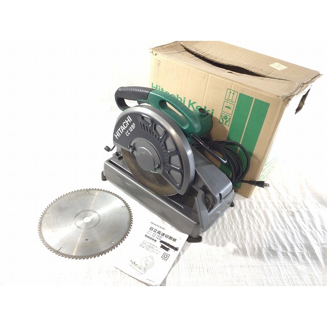 日立 - ☆中古品☆HITACHI 日立工機 305mm 高速切断機 CC12SF 日立 - ☆中古品☆HITACHI 日立工機 305mm 高速切断機 CC12SF