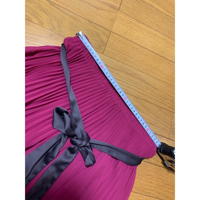Rope' Picnic(ロペピクニック)のロペピクニック　ワインレッド　スカート レディースのスカート(ひざ丈スカート)の商品写真