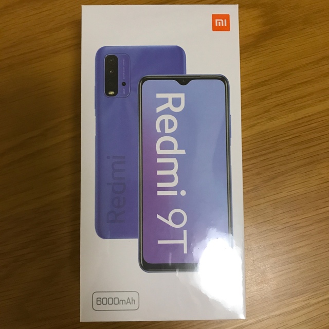 【新品未開封】Redmi 9T カーボングレー 4GB RAM 64GB ROM