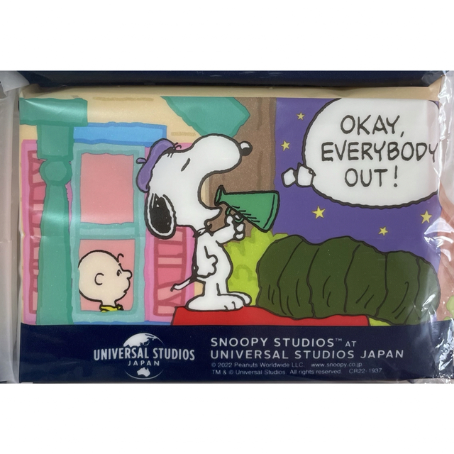 SNOOPY(スヌーピー)のスヌーピー　ポケットティッシュ インテリア/住まい/日用品のインテリア小物(ティッシュボックス)の商品写真