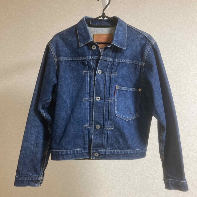 Levi's(リーバイス)の超希少　リーバイス デニムジャケット  36 1st 大戦モデル　濃紺 メンズのジャケット/アウター(Gジャン/デニムジャケット)の商品写真