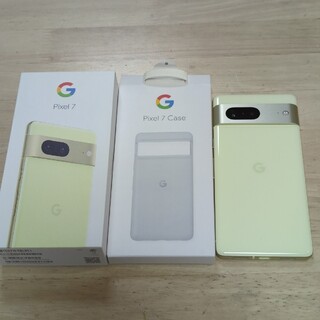 グーグルピクセル(Google Pixel)のGoogle Pixel7 Lemongrass レモングラス(スマートフォン本体)