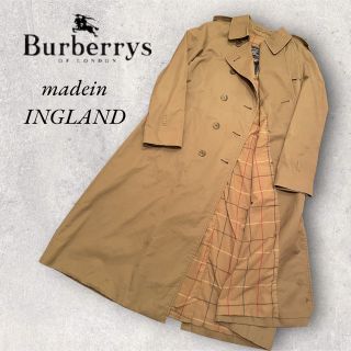 バーバリー(BURBERRY)のBurberrys トレンチコート　イングランド製　ノバチェック　ビンテージ(トレンチコート)