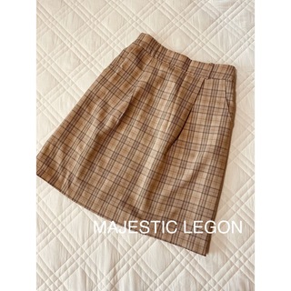 マジェスティックレゴン(MAJESTIC LEGON)のMAJESTICLEGON スカート(ひざ丈スカート)