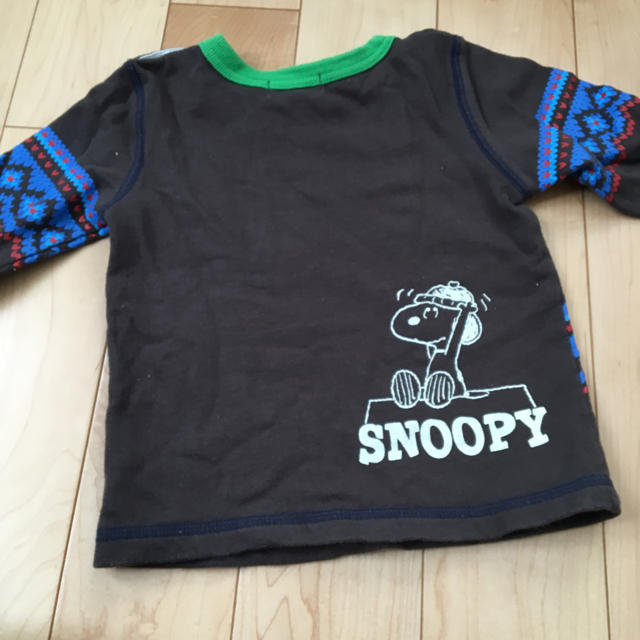 SNOOPY(スヌーピー)のスヌーピー トップス キッズ/ベビー/マタニティのキッズ服男の子用(90cm~)(Tシャツ/カットソー)の商品写真