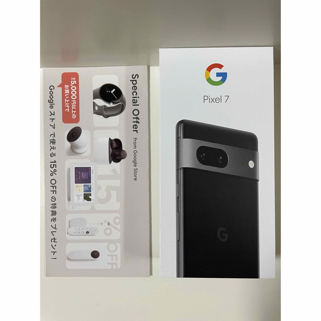 税込】 Google Pixel - Google Pixel7 128GB Obsidian 【新品・未使用