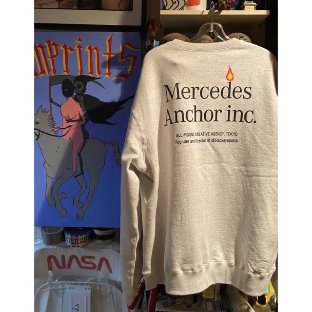 Sサイズ Mercedes Anchor Inc. Crew Sweat - スウェット