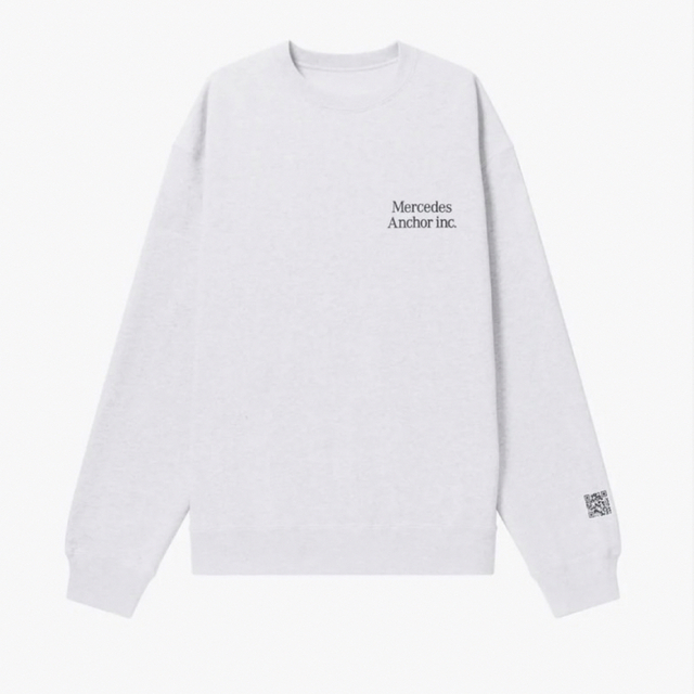 新品未使用 L Mercedes Anchor Inc. Crew Sweat