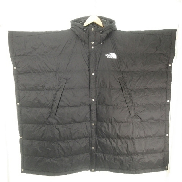 ザノースフェイス Padded Poncho Coat NY82230 F 黒 ザノースフェイス Padded Poncho Coat NY82230 F 黒