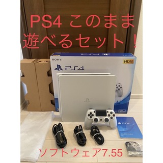 PlayStation4 - PS4 本体CUH-2100Aプレイステーション4 SONYこのまま遊べるセット