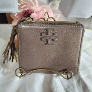 Tory Burch トリーバーチ タッセル フリンジ付き 二つ折り財布